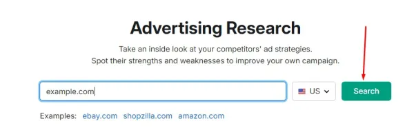 بازاریابی کلمات کلیدی و تحلیل رقبا با ابزار Advertising Research